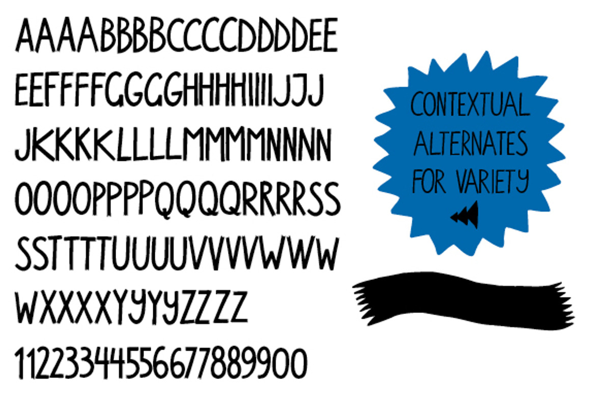 Walpurga Family, a Sans Serif Font by Julia Bausenhardt (Photo 5 of 5)