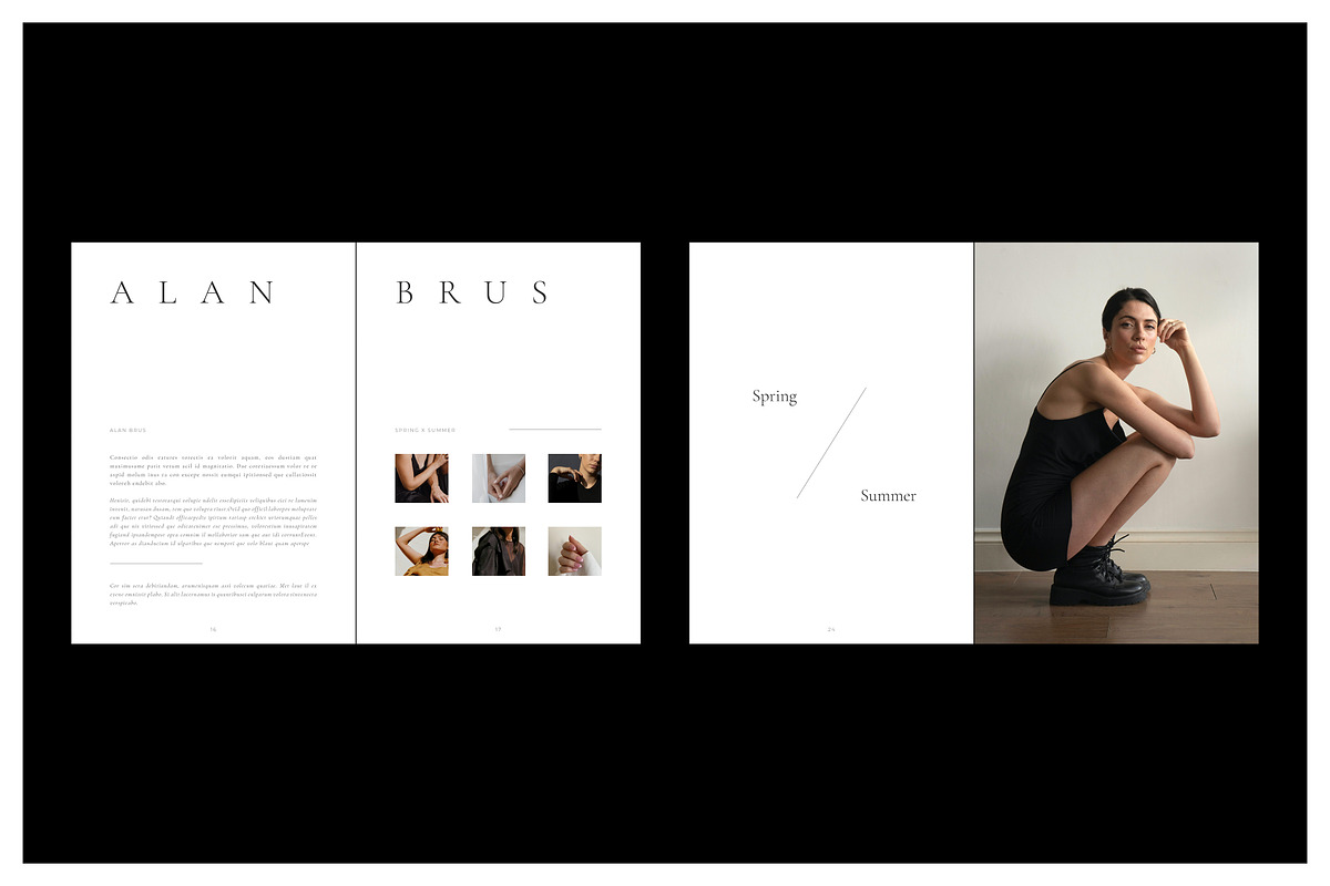 BRUS Editorial Lookbook, a Magazine Template by Arif Tri Ananta (Photo 5 of 14)