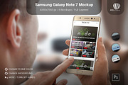 Samsung Galaxy Note 7 Mockup, an Android Mockup by RSplaneta (Thumbnail 4 of 10)