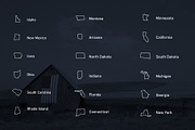 50 US States Icons, an Icon by Likewise Design Co. (Thumbnail 3 of 4)