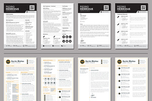 CLEAN RESUME BUNDLE - 30 TEMPLATES