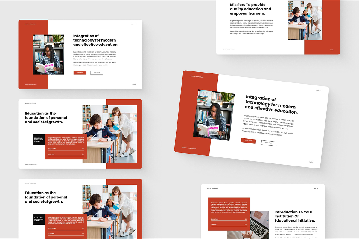 Macha Education Keynote Presentation, a Presentation Template by SquidPixey (Photo 6 of 6)