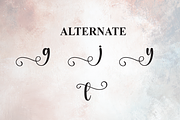 Vintage | Script Font, a Handwritten Font by Scratchones (Thumbnail 8 of 9)