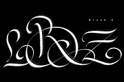 CalligraphyMasters Procreate Brushes, a Brush Add-On by the Fontmaker (Thumbnail 26 of 38)