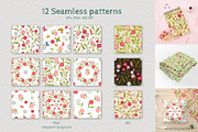 Tiny flowers, butterflies and leaves, a Seasonal Illustration by Peviotadesign (Thumbnail 5 of 8)