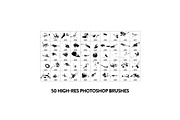 50 Glossy Blood Splatters, a Brush Add-On by SparkleStock (Thumbnail 2 of 4)