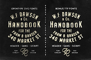 Buckwheat Opentype SVG Fonts, a Handwritten Font by Tom Chalky (Thumbnail 4 of 8)