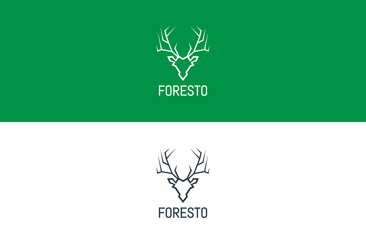 Deer Logo | Deer Head Forest Logo, a Branding & Logo Template by VectStock (Photo 6 of 6)