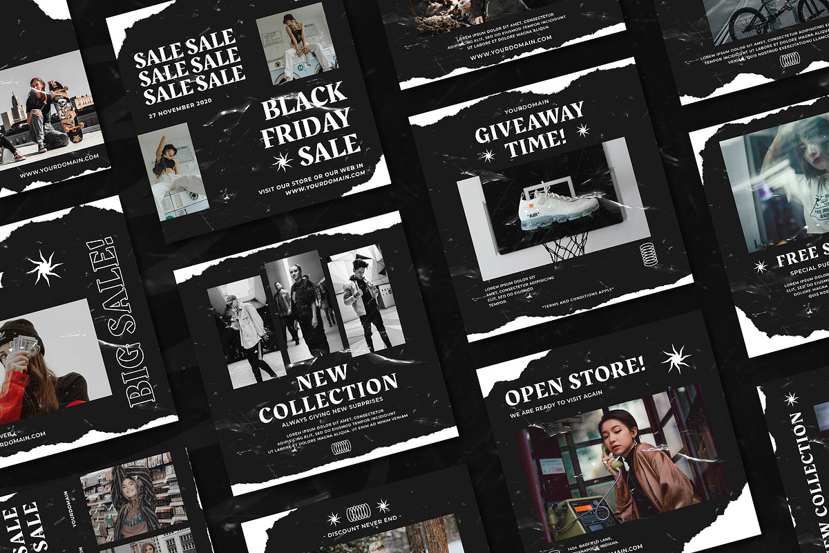 Mozath - Instagram Templates, a Social Media Template by Rakyu (Photo 6 of 8)