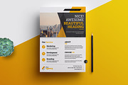 Corporate Business Flyers Bundle, a Flyer Template by evgenystudio (Thumbnail 6 of 27)