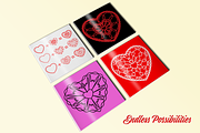 Romantic Kit with Guilloche Hearts, an Illustration by Ben Hodosi (Thumbnail 7 of 7)