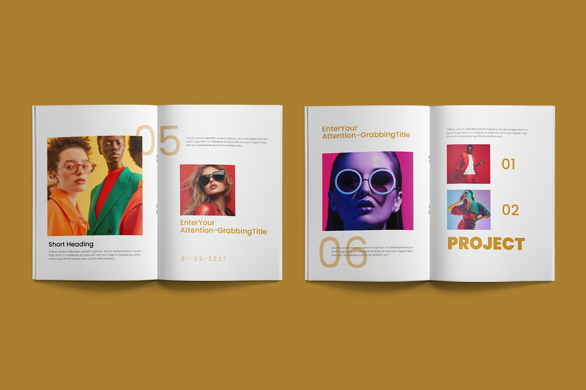 Creative Portfolio Design, a Brochure Template by ContestDesign (Photo 3 of 3)