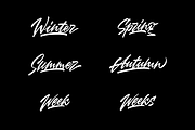 Creative brush lettering set., an Object Graphic by Anton Akhmatov (Thumbnail 3 of 7)