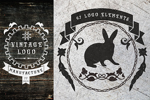 Vintage logo manufacture