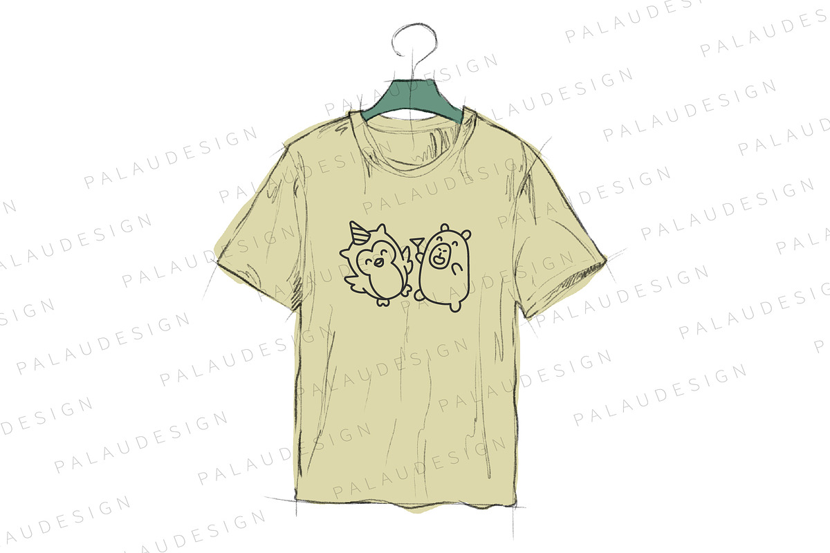 Cute Capybara with Good Friends, an Animal Illustration by Palau (Photo 6 of 12)