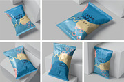 Chips Pack Mockups, a Packaging Mockup by megostudi0 (Thumbnail 1 of 7)
