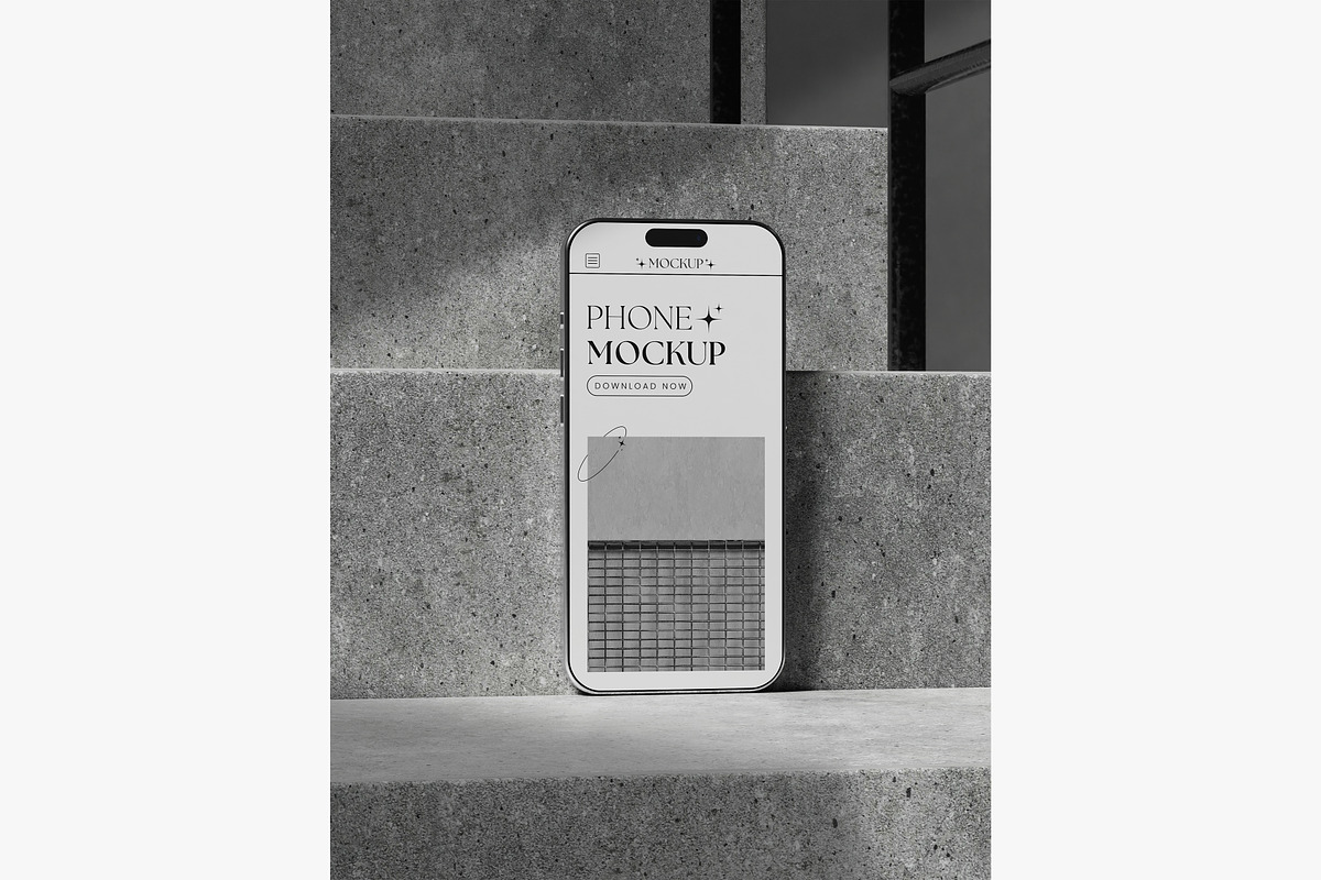 Device Mockup: iPhone & iPad Pro, an iPhone Mockup by mockupocka (Photo 7 of 15)