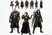 Brass Requiem Steampunk Characters, a Person Illustration by ThatsDesignArt (Thumbnail 7 of 12)