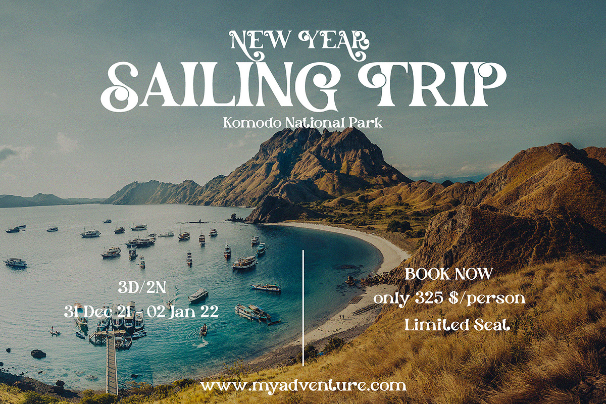 Padar Island - Display Serif Font, a Serif Font by erlosDESIGN (Photo 2 of 19)