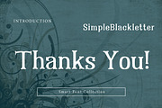 Simple Blackletter, a Blackletter Font by Wow Magic (Thumbnail 3 of 3)