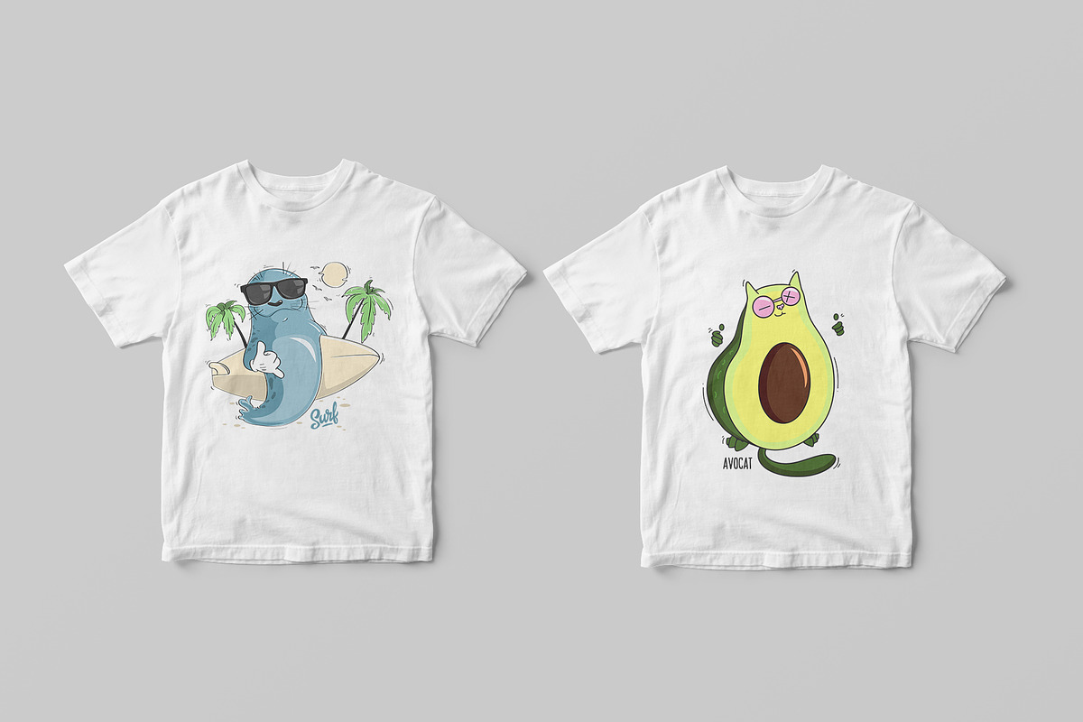 20 T-shirt design collection., an Illustration by Urbanshop (Photo 5 of 5)