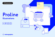Proline Illustrations, an Illustration by Welovegraphics (Thumbnail 1 of 7)