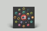 Multimedia Flat Icons, an Icon by Creative Ink (Thumbnail 3 of 3)