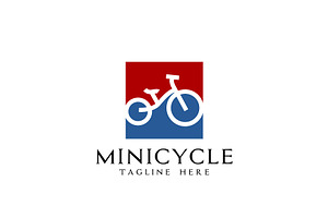 Kid Push Bike Logo Design, a Branding & Logo Template by AlvinStd