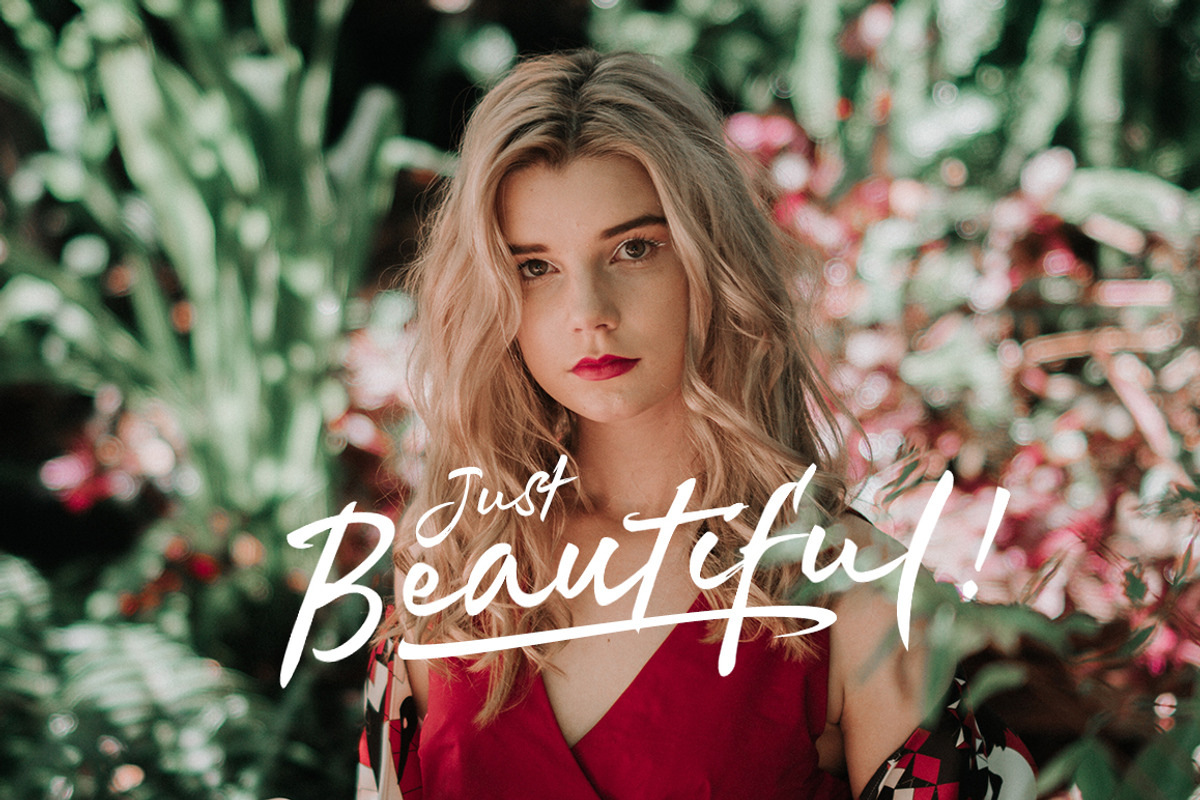 Rephone - Handwriting Lettering Font preview 3
