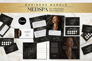 Medspa Templates Printing Marketing, a Marketing Template by DesignsbyMariaStudio
