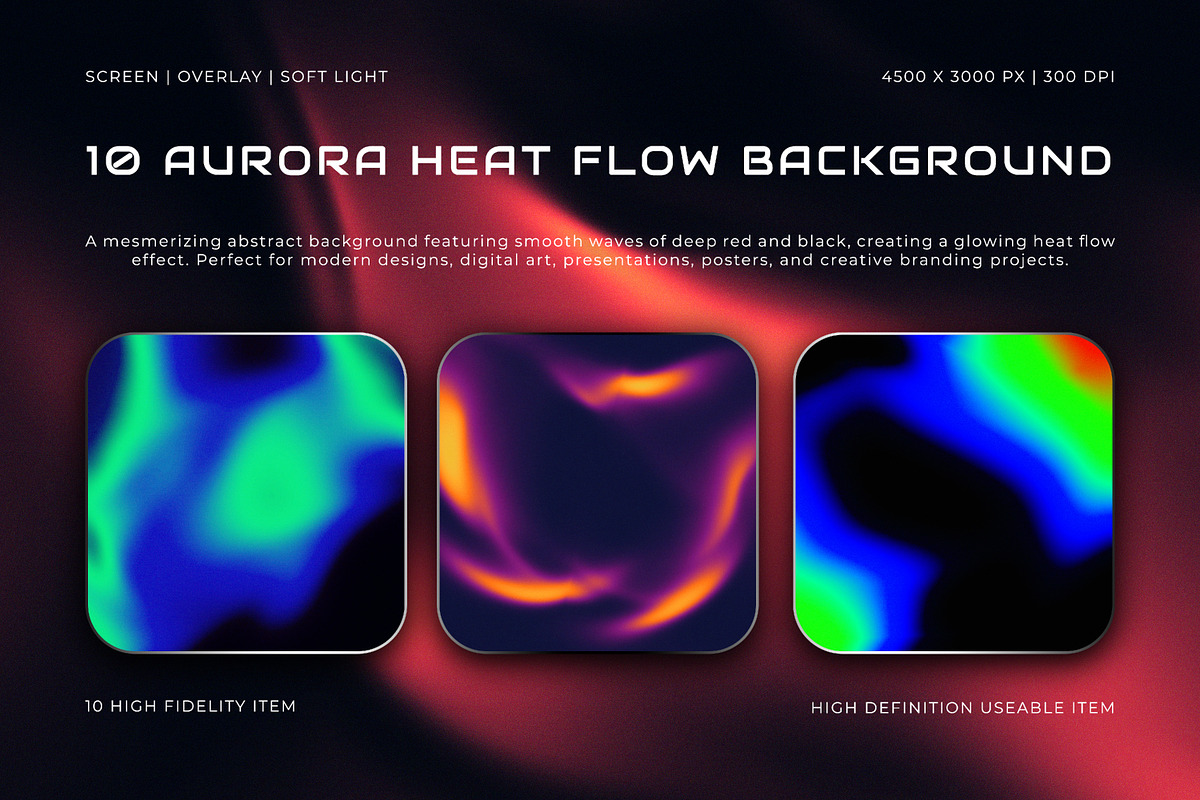 Aurora Heat Flow Background, a Background Graphic by Pitchlook.Studio