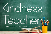 Kindness Teacher, a Sans Serif Font by InermediaSTUDIO (Thumbnail 1 of 8)