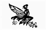 Silhouette of a fairy with delicate, an Illustration by Amazin_art (Thumbnail 7 of 13)