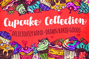 Cupcake Collection, a Decorative Illustration by melissadn (Thumbnail 1 of 5)