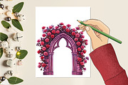 Gothic Summer Clipart, an Illustration by RobertsArt (Thumbnail 2 of 7)