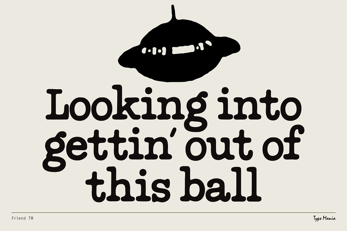 Friend TM – Chummy Slab, a Slab Serif Font by Type Mania (Photo 8 of 12)