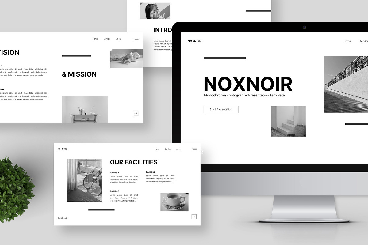 Noxnoir - Keynote Templates, a Presentation Template by Deepslide Studio (Photo 2 of 6)