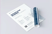 Minimal Corporate Flyer Template, a Flyer Template by Estartshop (Thumbnail 8 of 8)