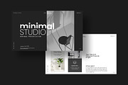 Minimal Studio Presentation Template, a Presentation Template by evgenystudio (Thumbnail 2 of 10)