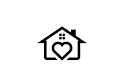 50 Home Love Heart House Icon Set Bu, an Illustration by Gaye Art (Thumbnail 30 of 51)