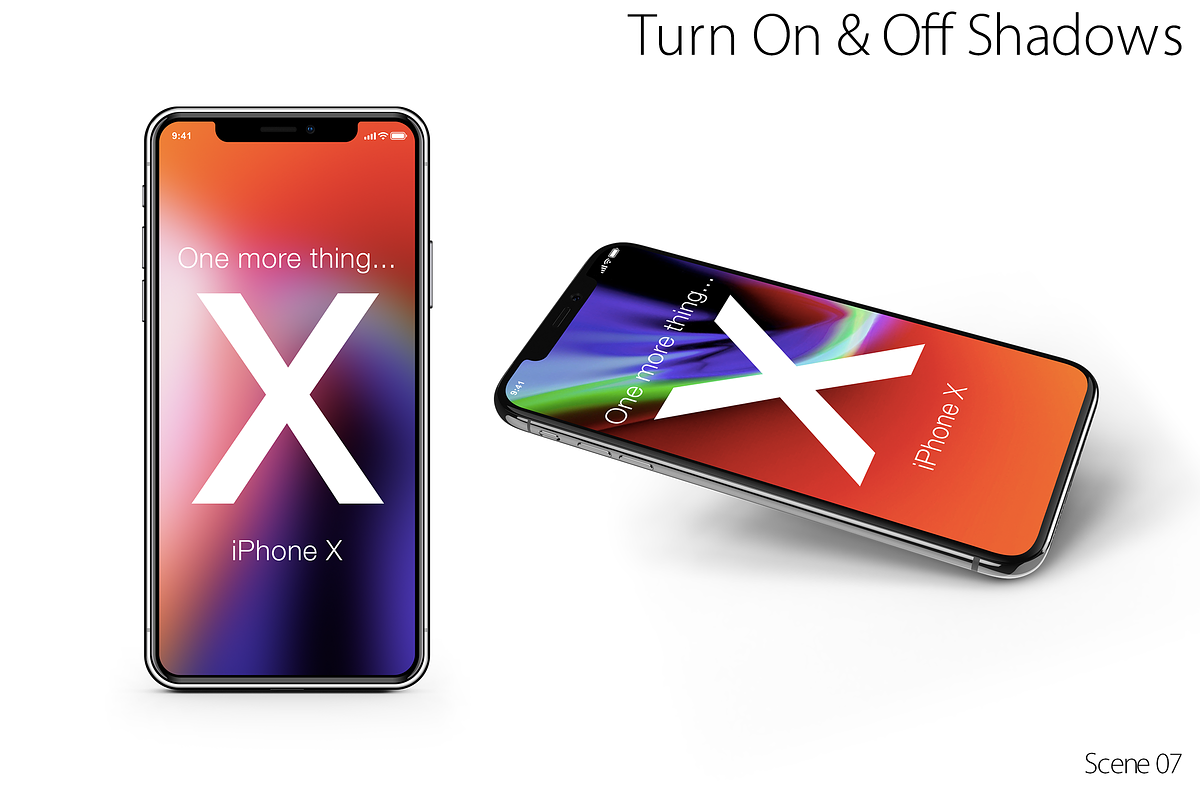 iPhone Xs Mock-ups Pack, an iPhone Mockup by Interbrand (Photo 9 of 9)