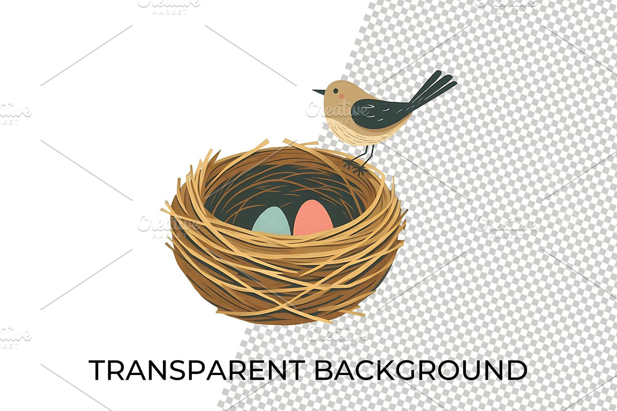 Spring Clipart PNG Bundle, a Seasonal Illustration by QM_ART (Photo 4 of 7)