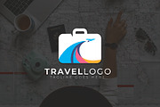 Travel Logo Template, a Templates & Theme by Maximum Designstudio (Thumbnail 1 of 3)