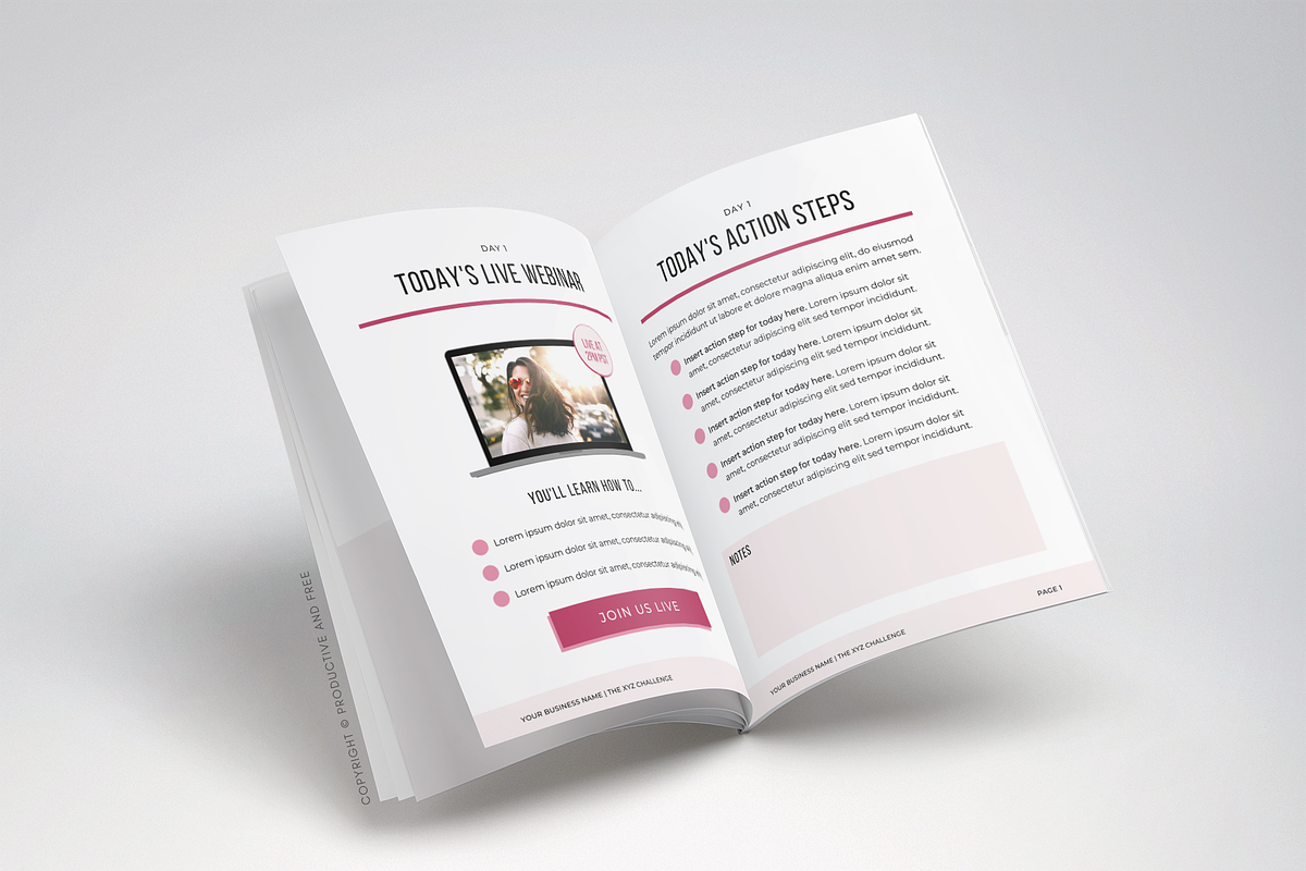 7-Day Lead Magnet Challenge Bundle, an Email Template by ProductiveandFree (Photo 16 of 19)