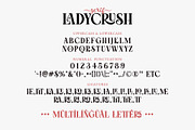 Lady Crush - Script & Display Serif, a Serif Font by Airotype (Thumbnail 11 of 12)
