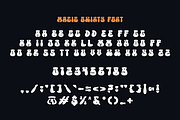 Magic Owinty - Bold Halloween Font, a Sans Serif Font by Iqsiart Studio (Thumbnail 6 of 7)