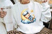 Sailor Clipart, Baby Nautical Clipar, an Illustration by Sublimation Artist (Thumbnail 4 of 6)