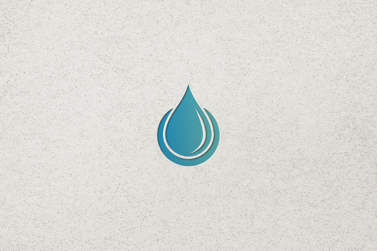 Modern Water Droplet Logo, a Branding & Logo Template by Luxury Logos (Photo 4 of 4)