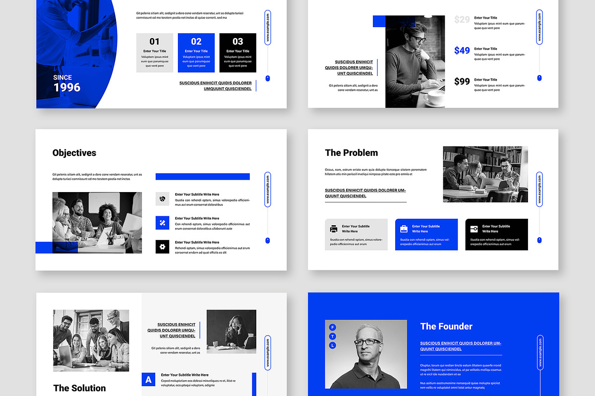 Business Strategy Presentation, a Presentation Template by MightyDesign (Photo 2 of 8)