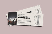 Cinema Ticket Mockup, a Product Mockup by bimockup (Thumbnail 5 of 6)